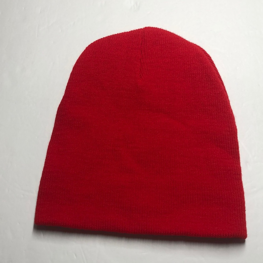 NWOT NFL Houston Texans red beanie hat - Picture 2 of 5